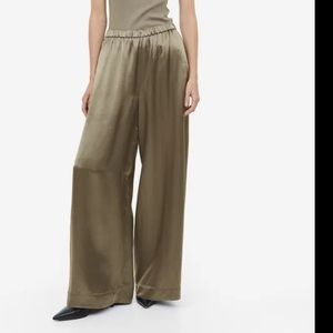 Silk Blend Pants
